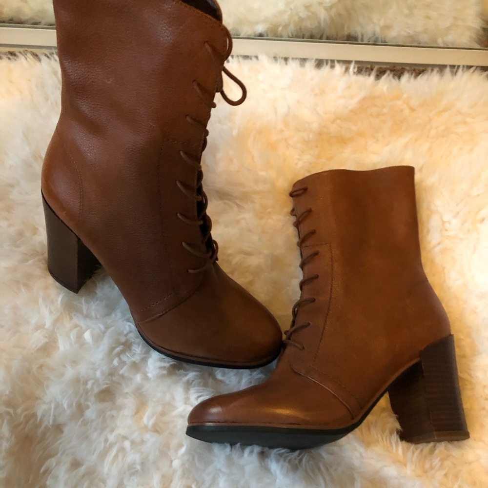 Franco Sarto Leather Boots